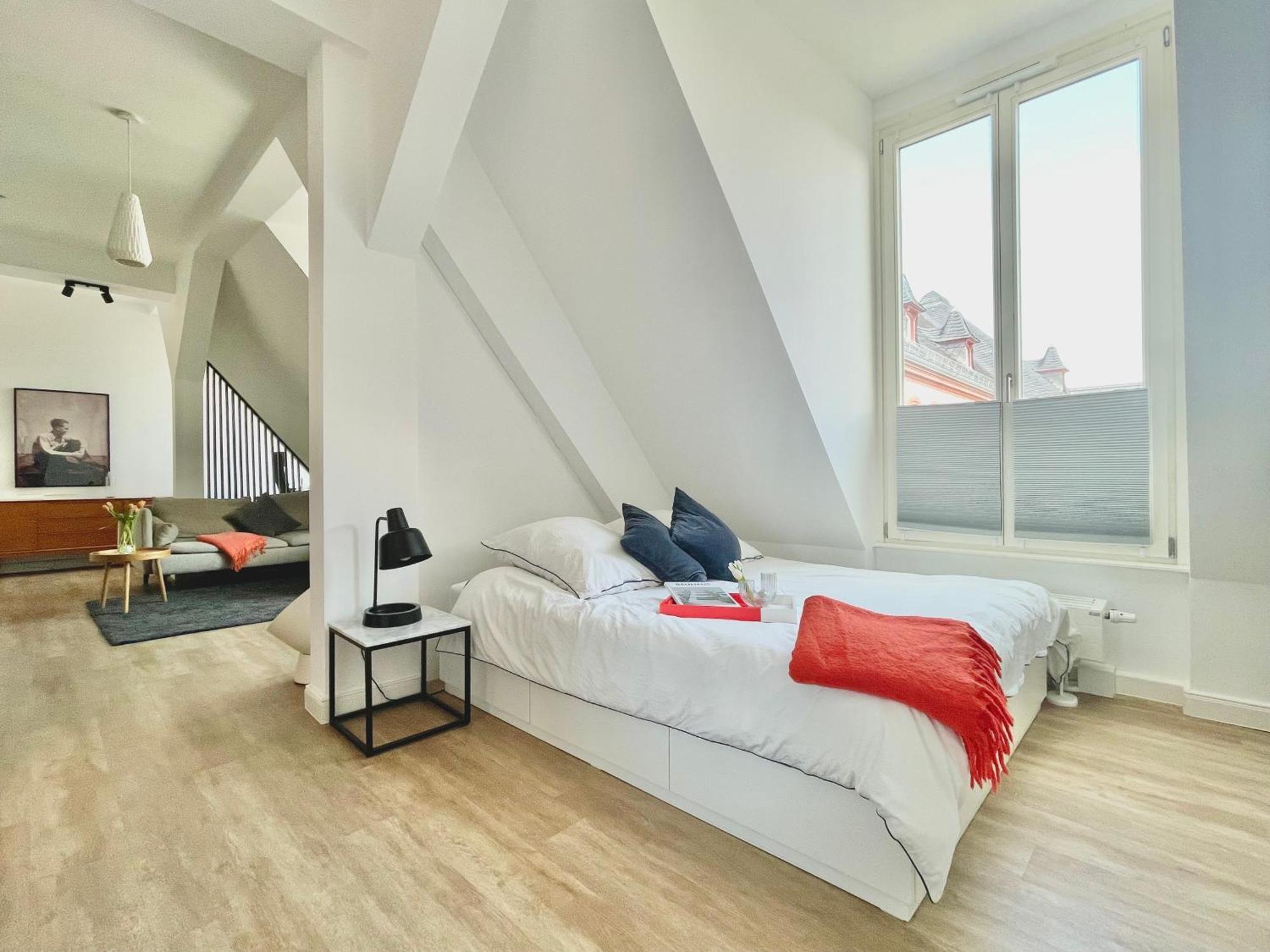 Super Zentrales Design-Apartment ヴィースバーデン エクステリア 写真