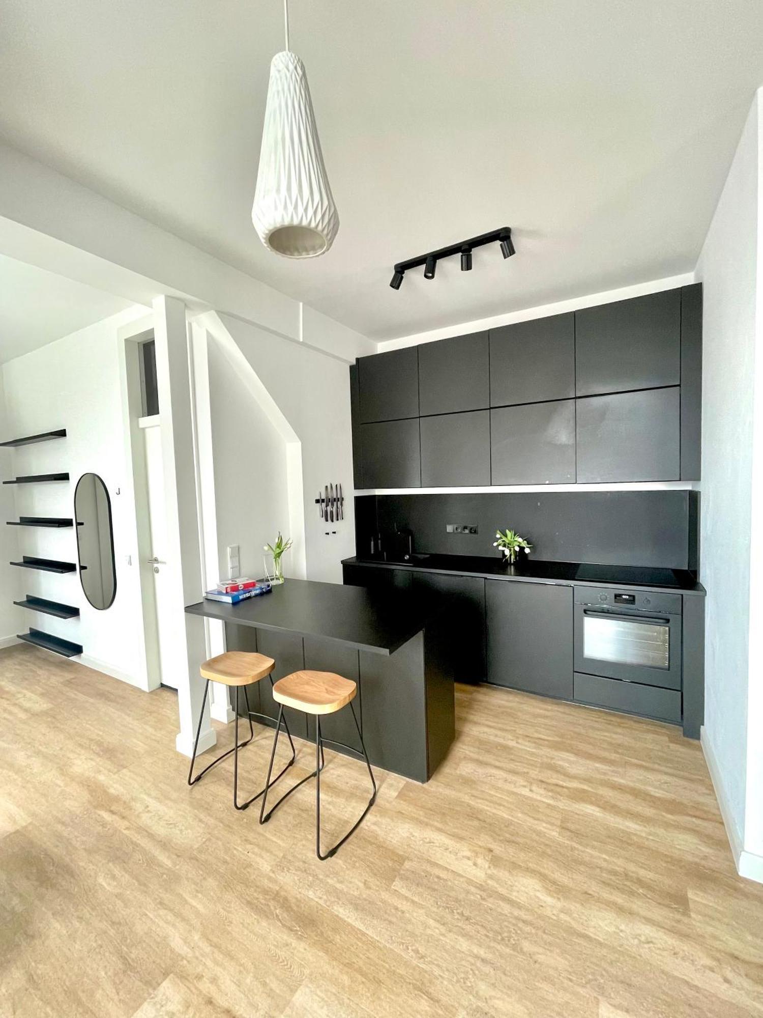 Super Zentrales Design-Apartment ヴィースバーデン エクステリア 写真