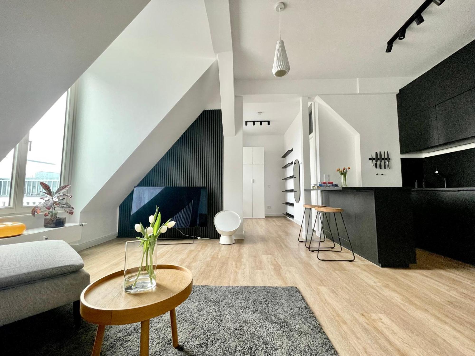 Super Zentrales Design-Apartment ヴィースバーデン エクステリア 写真